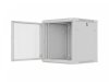 Lanberg Szafa instalacyjna rack wisząca 12U 600x600 szara drzwi perforowane (flat pack)